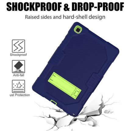 Contrast Color Robot Shockproof Silicon + PC Protective Case with Holder & Pen Slot, For Samsung Galaxy Tab A7 10.4 (2020) T500 / T505