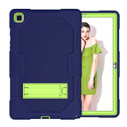 For Samsung Galaxy Tab A7 10.4 (2020) T500 / T505 / Navy Blue Yellow Green