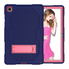 Contrast Color Robot Shockproof Silicon + PC Protective Case with Holder & Pen Slot, For Samsung Galaxy Tab A7 10.4 (2020) T500 / T505