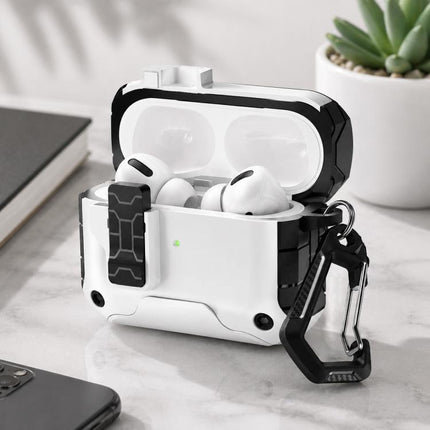 XDcase Auto Pop-Up Magnetic Earbud Case with Holder, For AirPods Pro 3, For AirPods 4, For AirPods Pro 2 / 1