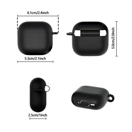 XDcase 2.5mm Thick Silicone Earbud Protective Case with Hook, For AirPods 5 / 4, For AirPods Pro 3, For AirPods Pro 2 / 1