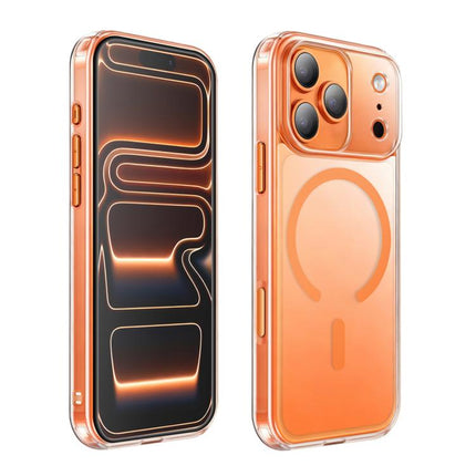 XDcase Frosted Transparent Magnetic Shockproof Phone Case, For iPhone 17 Pro Max, For iPhone 17 Pro, For iPhone 17