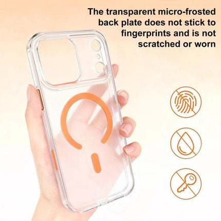 XDcase Frosted Transparent Magnetic Shockproof Phone Case, For iPhone 17 Pro Max, For iPhone 17 Pro, For iPhone 17