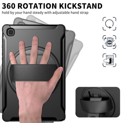 360 Degree Rotation PC + TPU Protective Case with Holder & Hand Strap, For Samsung Galaxy Tab A7 10.4 (2020)
