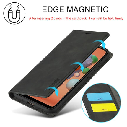 LC.IMEEK Strong Magnetism Ultra-thin Horizontal Flip Shockproof Matte TPU + PU Leather Case with Holder & Card Slots & Wallet, For Samsung Galaxy A11 / M11, For Samsung Galaxy A21s, For Samsung Galaxy A71 / M70s, For Samsung Galaxy A51 / M40s