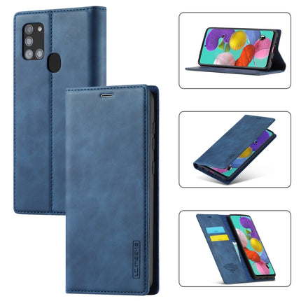 LC.IMEEK Strong Magnetism Ultra-thin Horizontal Flip Shockproof Matte TPU + PU Leather Case with Holder & Card Slots & Wallet, For Samsung Galaxy A11 / M11, For Samsung Galaxy A21s, For Samsung Galaxy A71 / M70s, For Samsung Galaxy A51 / M40s