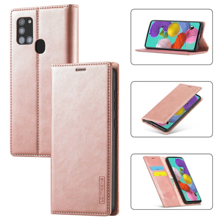 LC.IMEEK Strong Magnetism Ultra-thin Horizontal Flip Shockproof Matte TPU + PU Leather Case with Holder & Card Slots & Wallet, For Samsung Galaxy A11 / M11, For Samsung Galaxy A21s, For Samsung Galaxy A51 / M40s, For Samsung Galaxy A71 / M70s