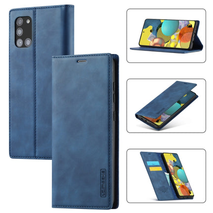 LC.IMEEK Strong Magnetism Ultra-thin Horizontal Flip Shockproof Matte TPU + PU Leather Case with Holder & Card Slots & Wallet, For Samsung Galaxy A11 / M11, For Samsung Galaxy A21s, For Samsung Galaxy A71 / M70s, For Samsung Galaxy A51 / M40s