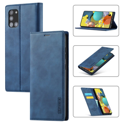 LC.IMEEK Strong Magnetism Ultra-thin Horizontal Flip Shockproof Matte TPU + PU Leather Case with Holder & Card Slots & Wallet, For Samsung Galaxy A11 / M11, For Samsung Galaxy A21s, For Samsung Galaxy A51 / M40s, For Samsung Galaxy A71 / M70s