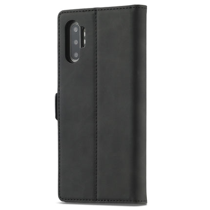 LC.IMEEK Strong Magnetism Ultra-thin Horizontal Flip Shockproof Matte TPU + PU Leather Case with Holder & Card Slots & Wallet, For Samsung Galaxy Note10+, For Samsung Galaxy Note10, For Samsung Galaxy Note20 Ultra, For Samsung Galaxy Note20