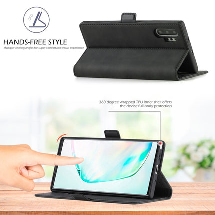 LC.IMEEK Strong Magnetism Ultra-thin Horizontal Flip Shockproof Matte TPU + PU Leather Case with Holder & Card Slots & Wallet, For Samsung Galaxy Note10+, For Samsung Galaxy Note10, For Samsung Galaxy Note20 Ultra, For Samsung Galaxy Note20