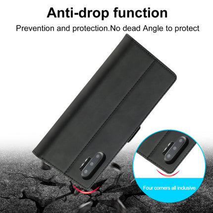 LC.IMEEK Strong Magnetism Ultra-thin Horizontal Flip Shockproof Matte TPU + PU Leather Case with Holder & Card Slots & Wallet, For Samsung Galaxy Note10+, For Samsung Galaxy Note10, For Samsung Galaxy Note20 Ultra, For Samsung Galaxy Note20