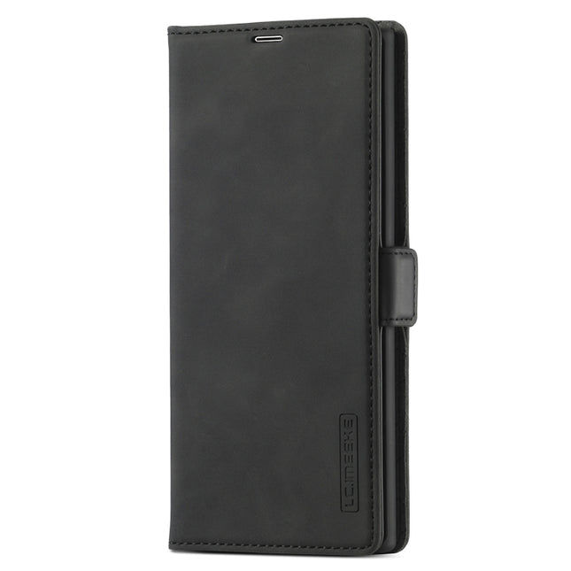 LC.IMEEK Strong Magnetism Ultra-thin Horizontal Flip Shockproof Matte TPU + PU Leather Case with Holder & Card Slots & Wallet, For Samsung Galaxy Note10, For Samsung Galaxy Note10+, For Samsung Galaxy Note20 Ultra, For Samsung Galaxy Note20