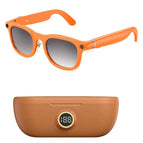 Orange Frame Brown Charging Case