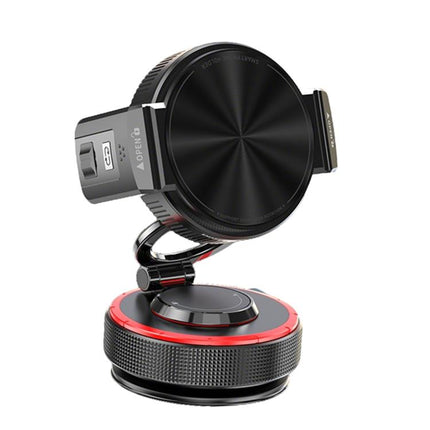 K33 360 Degree Rotation Vacuum Suction Magnetic and Clamp Dual Use Car Phone Holder, K33