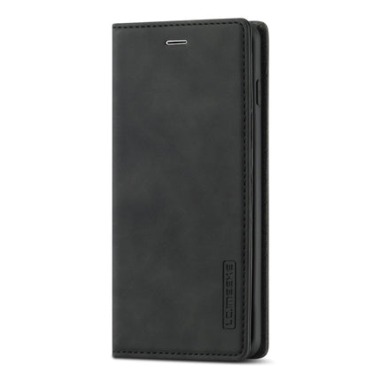 LC.IMEEKE Strong Magnetism Ultra-thin Horizontal Flip Shockproof Matte TPU + PU Leather Case with Holder & Card Slots & Wallet, For Samsung Galaxy S10, For Samsung Galaxy S10+