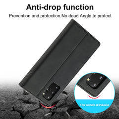 LC.IMEEKE Strong Magnetism Ultra-thin Horizontal Flip Shockproof Matte TPU + PU Leather Case with Holder & Card Slots & Wallet, For Samsung Galaxy S20, For Samsung Galaxy S20+, For Samsung Galaxy S20 Ultra, For Samsung Galaxy S20 FE