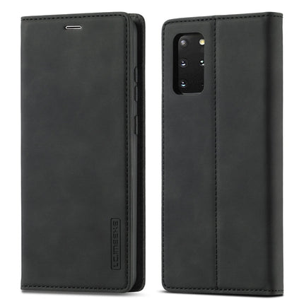 LC.IMEEKE Strong Magnetism Ultra-thin Horizontal Flip Shockproof Matte TPU + PU Leather Case with Holder & Card Slots & Wallet, For Samsung Galaxy S20, For Samsung Galaxy S20+, For Samsung Galaxy S20 Ultra, For Samsung Galaxy S20 FE