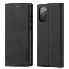 LC.IMEEKE Strong Magnetism Ultra-thin Horizontal Flip Shockproof Matte TPU + PU Leather Case with Holder & Card Slots & Wallet, For Samsung Galaxy S20, For Samsung Galaxy S20+, For Samsung Galaxy S20 Ultra, For Samsung Galaxy S20 FE