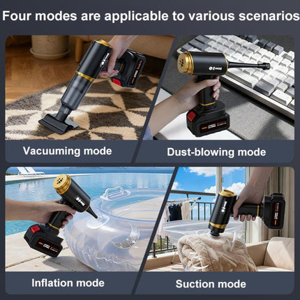 SUITU ST-6609C Handheld Detachable Lithium Battery Car Blow Suction Combo Vacuum Cleaner