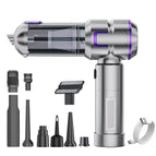 One Touch Dustbin Emptying / Silver Purple