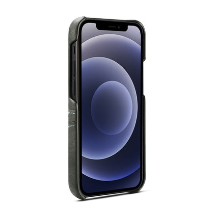 Calf Texture Back Cover Protective Case with Card Slots, For iPhone 12 / 12 Pro