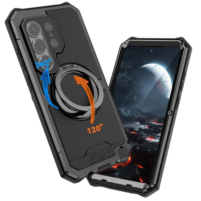R-JUST Life Waterproof Dustproof MagSafe Magnetic Holder Phone Case, For Samsung Galaxy S26 Ultra 5G