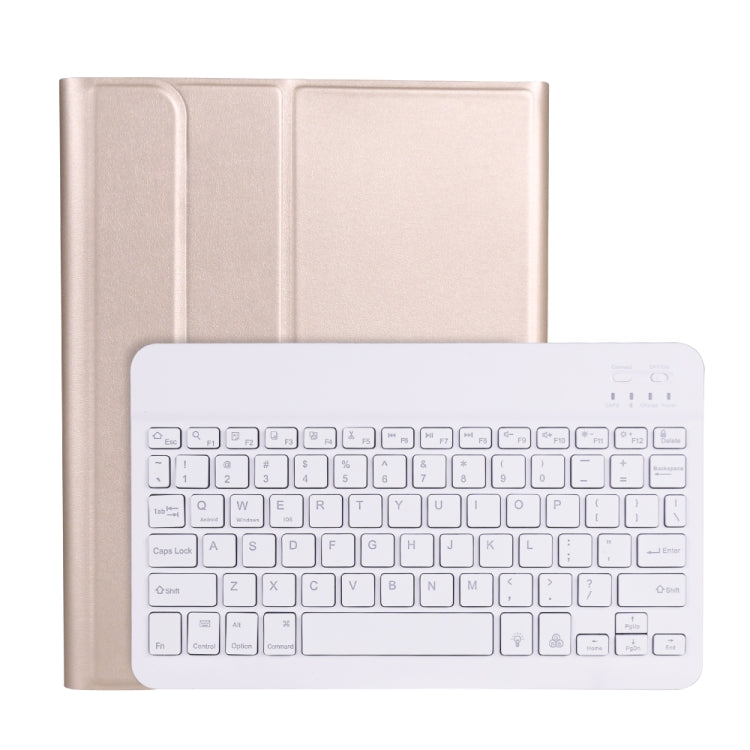 A098BS Detachable Ultra-thin Backlight Bluetooth Keyboard Protective Case for iPad Air 4 10.9 inch (2020), with Stand & Pen Slot, A098BS