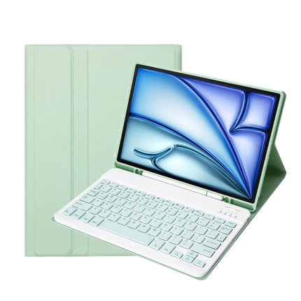 For iPad Air 11 2024 / 2025 / Air 4 2020 / Air 5 2022 A098B Detachable ABS Ultra-thin Candy Colors Bluetooth Keyboard Protective Case with Stand & Pen Slot, A098B