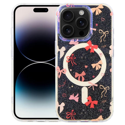 IMD Blue Light Jungle Series Magnetic Phone Case, For iPhone 15, For iPhone 14 / 13, For iPhone 14 Pro, For iPhone 14 Pro Max