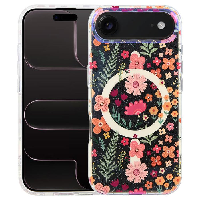 IMD Blue Light Jungle Series Magnetic Phone Case, For iPhone Air, For iPhone 16 Pro Max, For iPhone 16 Pro, For iPhone 16 Plus