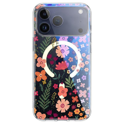 IMD Blue Light Jungle Series Magnetic Phone Case, For iPhone 17e / 16e, For iPhone 17 Pro Max, For iPhone 17 Pro, For iPhone 17