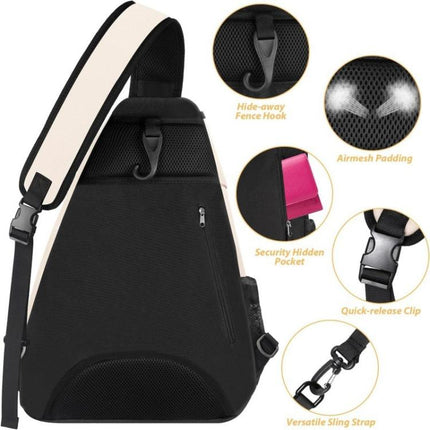 Outdoor Sports Training Single-Shoulder Tennis Crossbody Bag