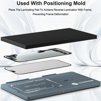 Sunshine 8mm Black Laminating Pad for Sunshine SS-061A Laminating Mold