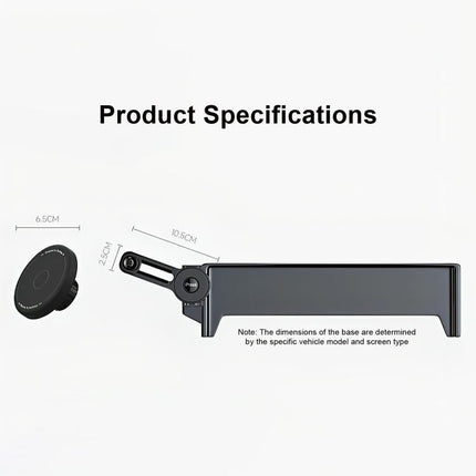 Car Screen Magnetic Phone Holder Mount with Extension Arm, For Honda Accord 2023-2025, For Honda 10th Gen Civic 2016-2021, For Honda CR-V / Breeze 2017-2022, For Honda CR-V / Breeze 2023