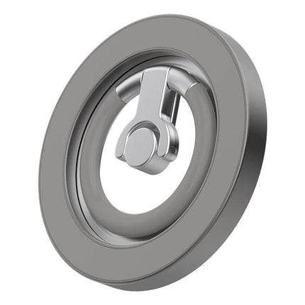 Multi-Functional 360 Degree Rotation Ring Buckle Magnetic Phone Holder with Silicone Ring Guard