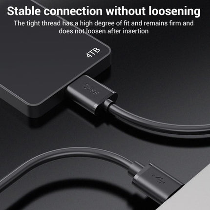 WG137 USB 3.0 Male to Micro-B Male External Hard Drive Enclosure Data Cable, 0.3m, 0.5m, 1m, 1.5m, 2m