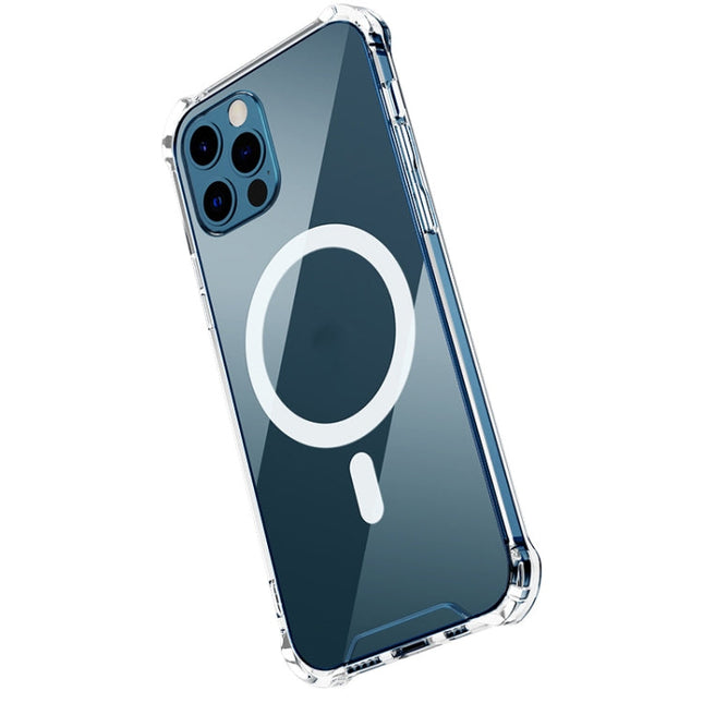 Clear Four-corner Airbag Shockproof Case with MagSafe, For iPhone 12 mini