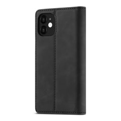 LC.IMEEKE Strong Magnetism Ultra-thin Horizontal Flip Shockproof Matte TPU + PU Leather Case with Holder & Card Slots & Wallet, For iPhone 12 mini, For iPhone 12 / 12 Pro, For iPhone 12 Pro Max, For iPhone XS / X, For iPhone 12 Pro