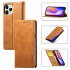 For iPhone 12 / 12 Pro / Brown