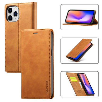 LC.IMEEKE Strong Magnetism Ultra-thin Horizontal Flip Shockproof Matte TPU + PU Leather Case with Holder & Card Slots & Wallet, For iPhone 12 mini, For iPhone 12 / 12 Pro, For iPhone 12 Pro Max, For iPhone XS / X, For iPhone 12 Pro