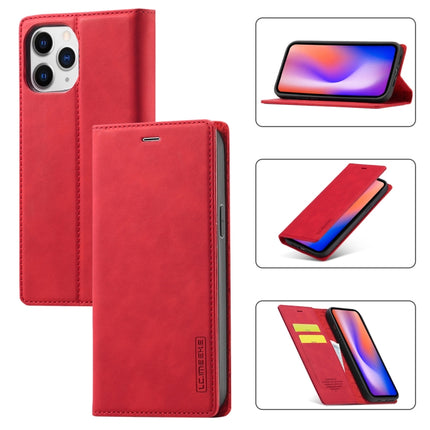 LC.IMEEKE Strong Magnetism Ultra-thin Horizontal Flip Shockproof Matte TPU + PU Leather Case with Holder & Card Slots & Wallet, For iPhone 12 mini, For iPhone 12 / 12 Pro, For iPhone 12 Pro Max, For iPhone XS / X, For iPhone 12 Pro