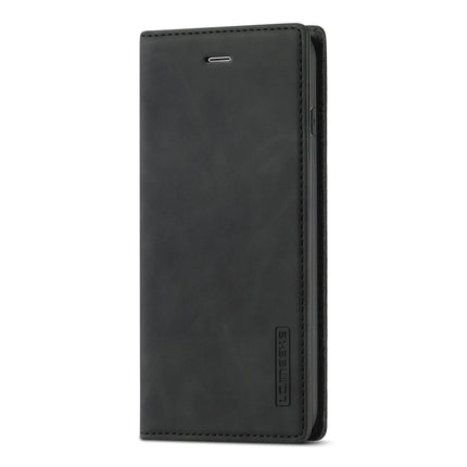 LC.IMEEKE Strong Magnetism Ultra-thin Horizontal Flip Shockproof Matte TPU + PU Leather Case with Holder & Card Slots & Wallet, For iPhone 8 Plus / 7 Plus, For iPhone 11, For iPhone 11 Pro, For iPhone 11 Pro Max