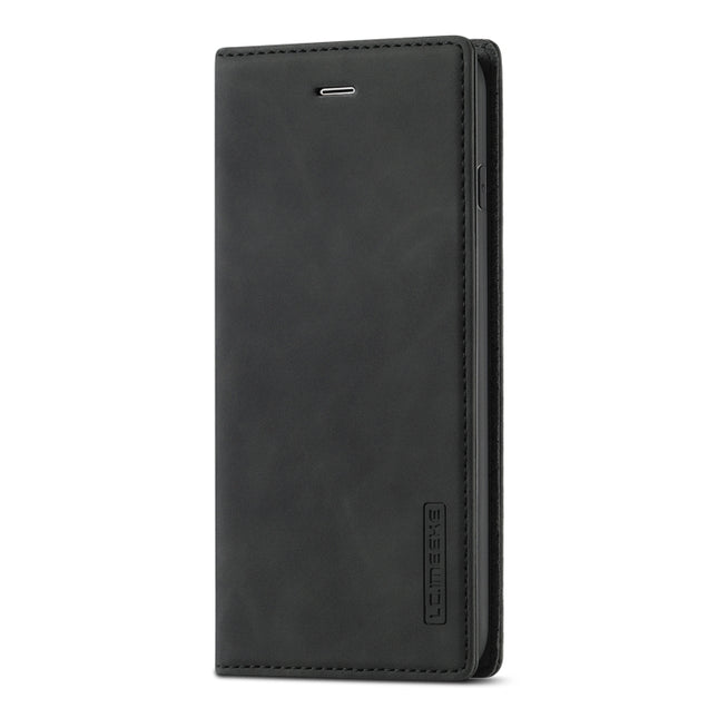LC.IMEEKE Strong Magnetism Ultra-thin Horizontal Flip Shockproof Matte TPU + PU Leather Case with Holder & Card Slots & Wallet, For iPhone 8 Plus / 7 Plus, For iPhone 11, For iPhone 11 Pro, For iPhone 11 Pro Max