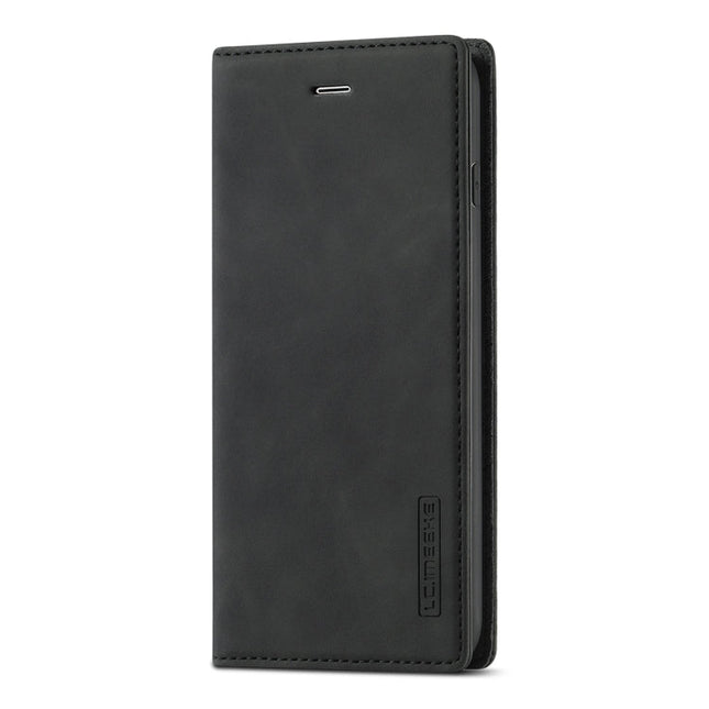 LC.IMEEKE Strong Magnetism Ultra-thin Horizontal Flip Shockproof Matte TPU + PU Leather Case with Holder & Card Slots & Wallet, For iPhone 8 Plus / 7 Plus, For iPhone 11, For iPhone 11 Pro, For iPhone 11 Pro Max