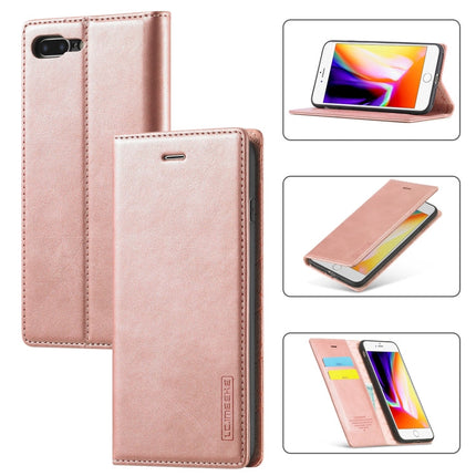 LC.IMEEKE Strong Magnetism Ultra-thin Horizontal Flip Shockproof Matte TPU + PU Leather Case with Holder & Card Slots & Wallet, For iPhone 8 Plus / 7 Plus, For iPhone 11, For iPhone 11 Pro, For iPhone 11 Pro Max