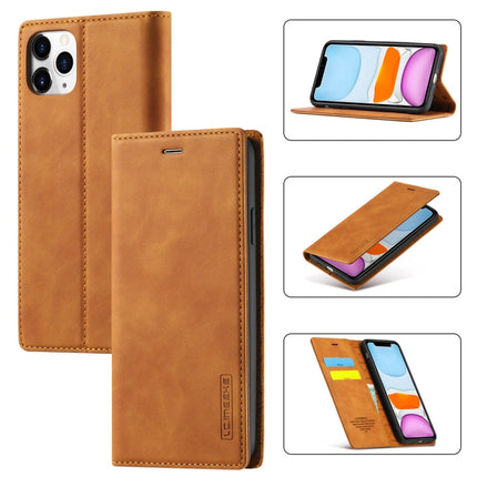 LC.IMEEKE Strong Magnetism Ultra-thin Horizontal Flip Shockproof Matte TPU + PU Leather Case with Holder & Card Slots & Wallet, For iPhone 8 Plus / 7 Plus, For iPhone 11, For iPhone 11 Pro, For iPhone 11 Pro Max