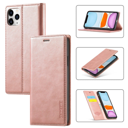 LC.IMEEKE Strong Magnetism Ultra-thin Horizontal Flip Shockproof Matte TPU + PU Leather Case with Holder & Card Slots & Wallet, For iPhone 8 Plus / 7 Plus, For iPhone 11, For iPhone 11 Pro, For iPhone 11 Pro Max