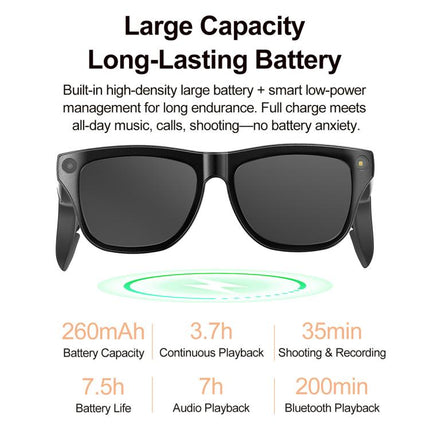 XK One Pro 1080P AI Shooting Smart Glasses