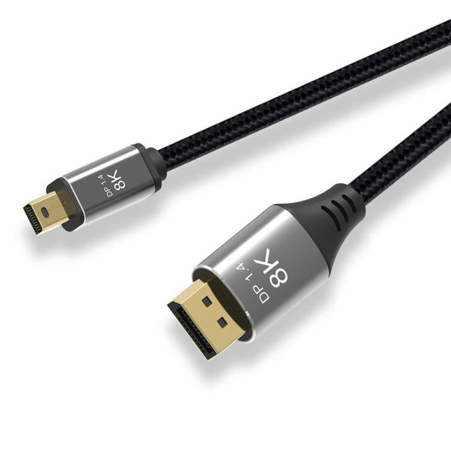 WG233 Mini DP to DP1.4 8K HD Video Adapter Cable, 8K-1m, 8K-2m